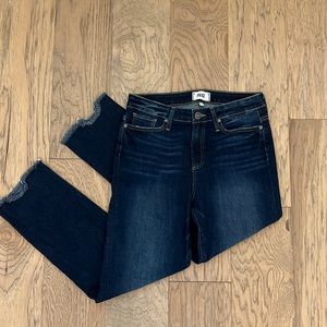 Paige dark wash jeans